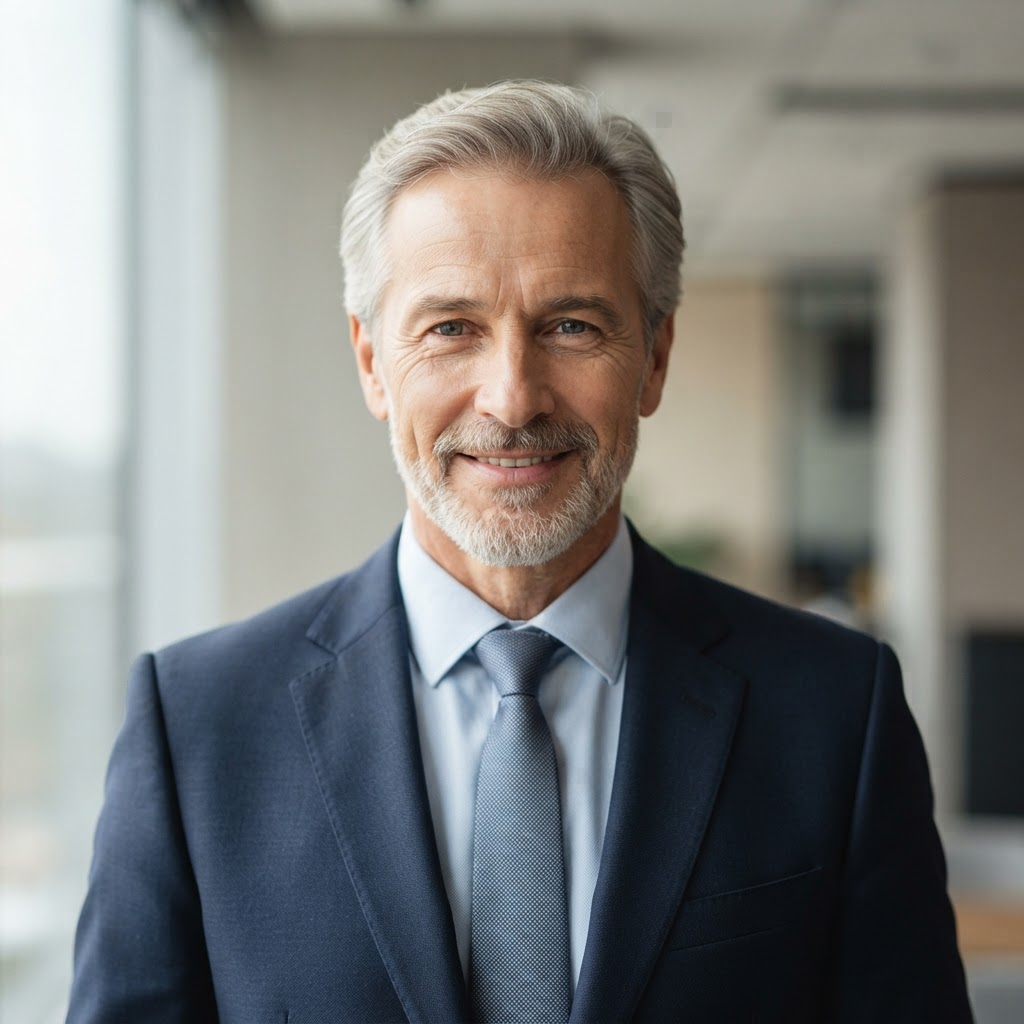 Portrait of Geoffrey Hollis
